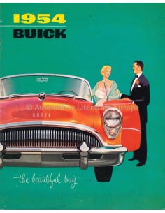1954 BUICK PROGRAMMA BROCHURE ENGELS