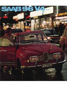 1969 SAAB 96 V4 PROSPEKT NIEDERLANDISCH