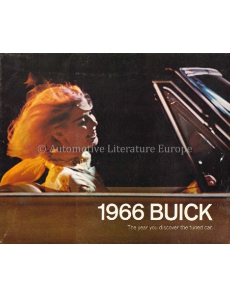 1959 BUICK PROGRAMMA BROCHURE ENGELS