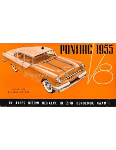1955 PONTIAC V8 BROCHURE DUTCH