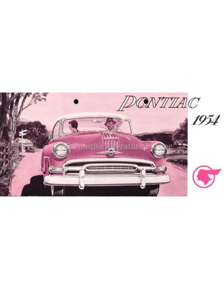 1954 PONTIAC RANGE BROCHURE NEDERLANDS