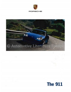 2002 PORSCHE THE 911 BROCHURE ENGLISH (US)
