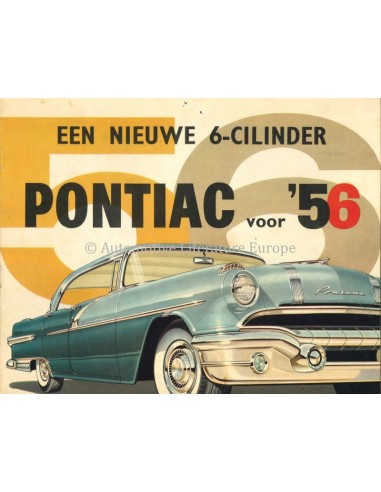 1956 PONTIAC PATHFINDER DE LUXE / LAURENTIAN BROCHURE DUTCH