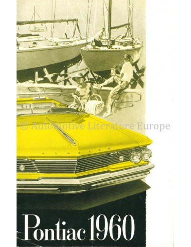 1960 PONTIAC PARISIENNE / LAURENTIAN BROCHURE DUTCH