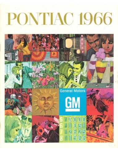 1966 PONTIAC PROGRAMMA BROCHURE ENGELS