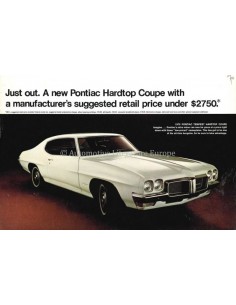 1966 PONTIAC PROGRAMMA BROCHURE ENGELS