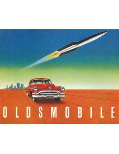 1951 OLDSMOBILE ROCKET ENGINE SUPER 88 BROCHURE ENGELS