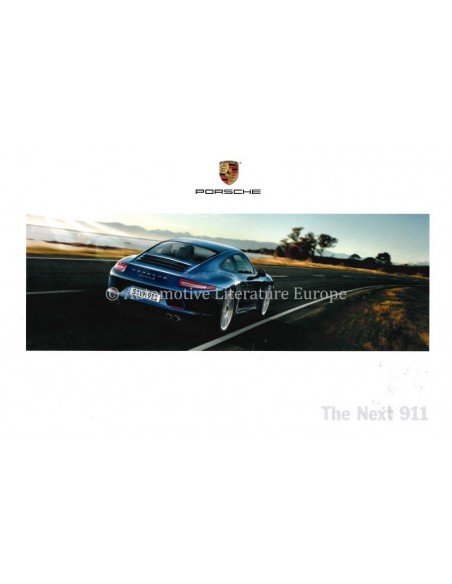 2011 PORSCHE THE NEXT 911 PROSPEKT ENGLISCH (US)
