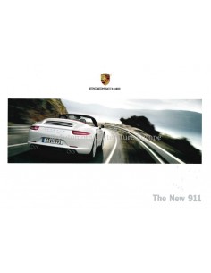 2012 PORSCHE THE NEW 911 BROCHURE ENGELS (US)