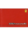 1996 FERRARI 550 MARANELLO INSTRUCTIEBOEKJE 1106/96