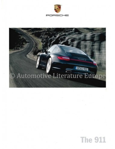 2010 PORSCHE 911 CARRARA & TARGA BROCHURE ENGELS