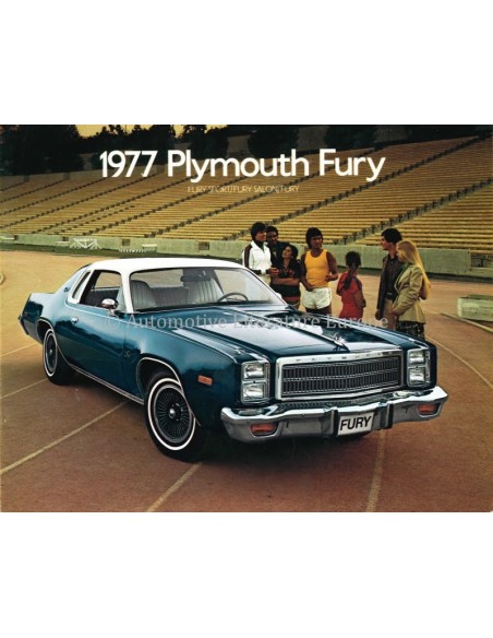 1977 PLYMOUTH FURY BROCHURE ENGLISH