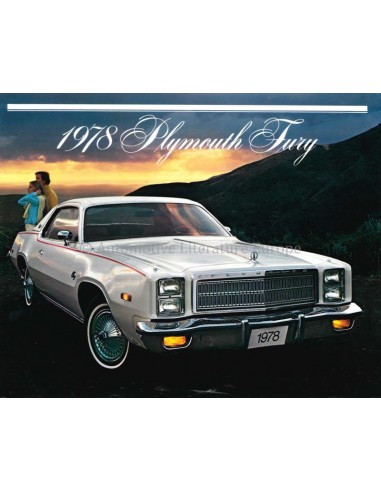 1978 PLYMOUTH FURY PROSPEKT ENGLISCH