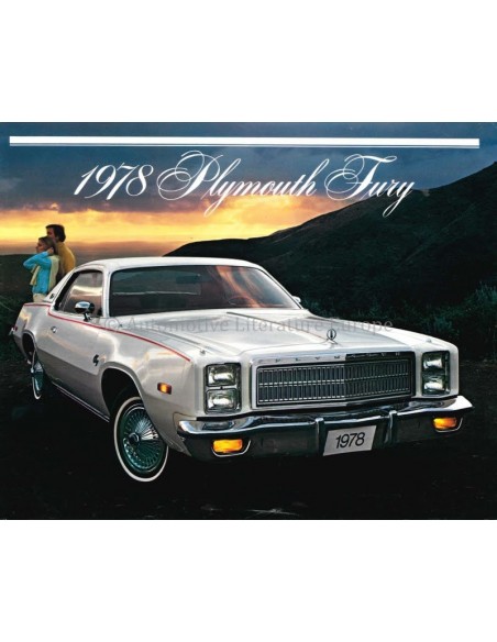 1978 PLYMOUTH FURY PROSPEKT ENGLISCH