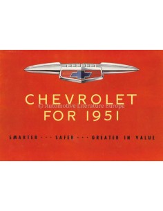 1951 CHEVROLET RANGE BROCHURE ENGLISH (US)