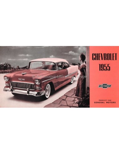 1955 CHEVROLET RANGE BROCHURE DUTCH