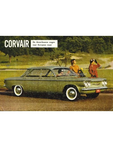 1960 CHEVROLET CORVAIR BROCHURE NEDERLANDS