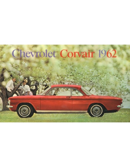 1962 CHEVROLET CORVAIR PROSPEKT NIEDERLANDISCH