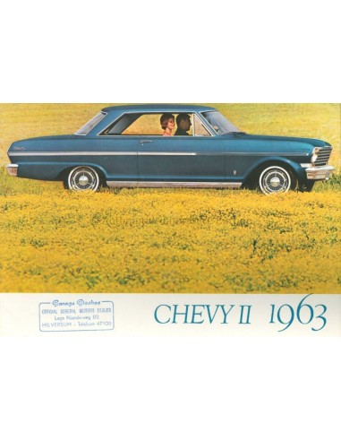 1963 CHEVROLET CHEVY II BROCHURE NEDERLANDS