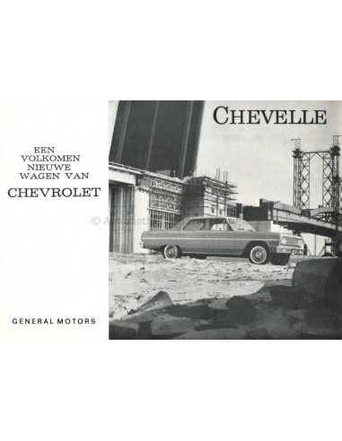 1964 CHEVROLET CHEVELLE BROCHURE NEDERLANDS