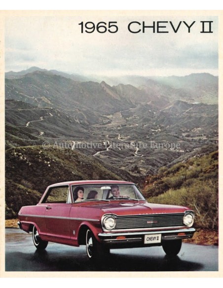 1965 CHEVROLET CHEVY II BROCHURE ENGELS