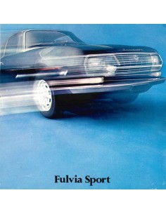 1970 LANCIA FULVIA SPORT ZAGATO BROCHURE