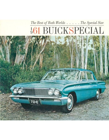 1961 BUICK SPECIAL BROCHURE ENGLISH