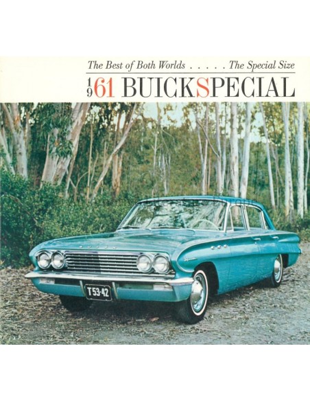 1961 BUICK SPECIAL BROCHURE ENGELS