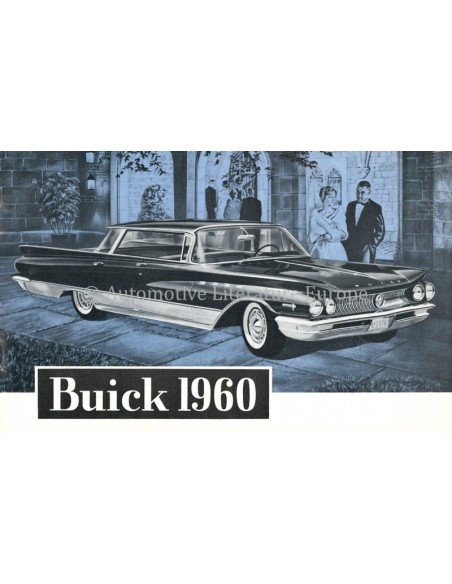 1960 BUICK RANGE BROCHURE DUTCH
