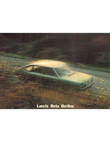 1973 LANCIA BETA SALOON BROCHURE DUTCH