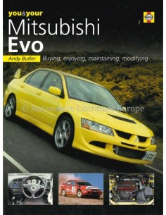 YOU & YOUR MITSUBISHI EVO - PAUL GUINNESS - BOOK