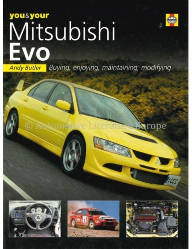 YOU & YOUR MITSUBISHI EVO - ANDY BUTLER - BOEK