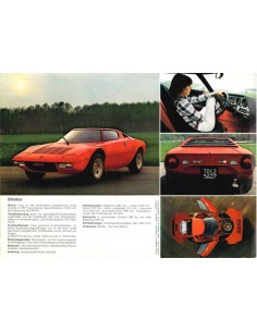 1975 LANCIA RANGE BROCHURE GERMAN 2