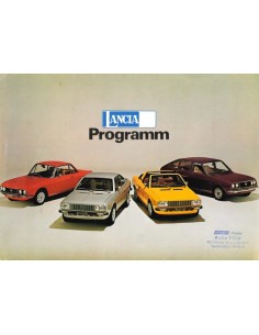 1975 LANCIA RANGE BROCHURE GERMAN