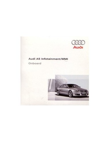 2008 AUDI A5 CD INFOTAINMENT MMI