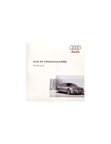 2008 AUDI A5 CD INFOTAINMENT MMI