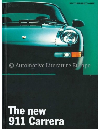 1994 PORSCHE THE NEW 911 CARRERA BROCHURE ENGLISH