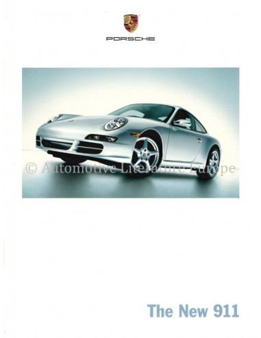 2005 PORSCHE THE NEW 911 BROCHURE ENGELS (US)