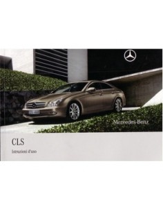 2008 MERCEDES BENZ CLS INSTRUCTIEBOEKJE ITALIAANS