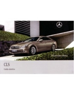 2008 MERCEDES BENZ CLS VERKORT INSTRUCTIEBOEKJE ITALIAANS
