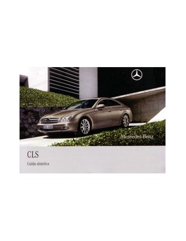 2008 MERCEDES BENZ CLS VERKORT INSTRUCTIEBOEKJE ITALIAANS