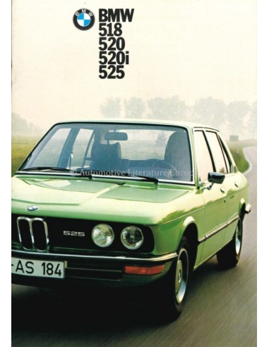 1973 BMW 5ER PROSPEKT NIEDERLÄNDISCH
