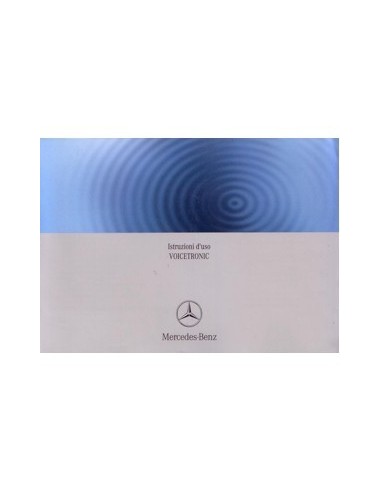 2008 MERCEDES BENZ VOICETRONIC INSTRUCTIEBOEKJE ITALIAANS