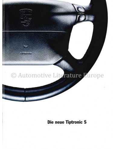 1995 PORSCHE TIPTRONIC S BROCHURE DUITS