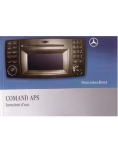 2008 MERCEDES BENZ COMAND APS INSTRUCTIEBOEKJE ITALIAANS