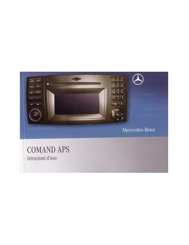 2008 MERCEDES BENZ COMAND APS INSTRUCTIEBOEKJE ITALIAANS