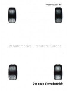 1995 PORSCHE 911 CARRERA 4 FOUR-WHEEL DRIVE BROCHURE DEUTSCH
