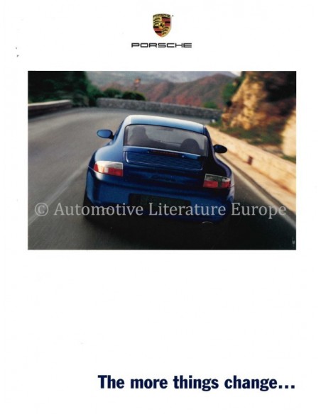 2002 PORSCHE 911 CARRERA & TARGA BROCHURE ENGLISH