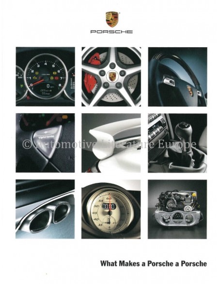 2006 PORSCHE QUESTIONS AND ANSWERS BROCHURE ENGLISH