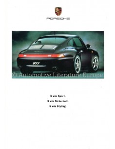2002 PORSCHE 911 CARRERA S BROCHURE GERMAN